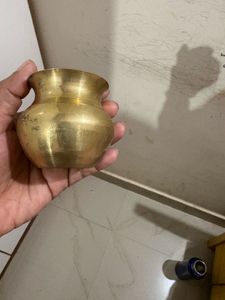 Vintage Brass Kalash Pot