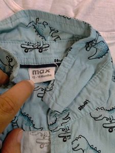 Cute Dinosaur Skateboard Shirt