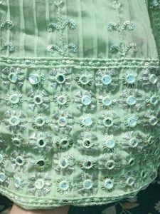 Green Lehenga Choli