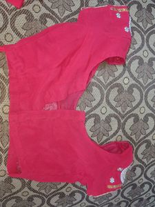 New Saree Only Blouse Stitched Not Even Wore Single Time