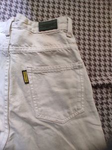 Off White Cargo Jeans