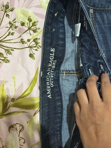 American Eagle Dark Wash denim shorts