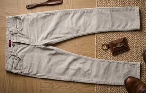 Classic Beige Chinos for Men