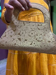 Elegant Embroidered Clutch