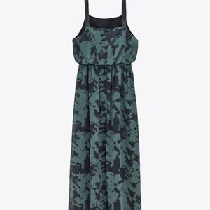 Zara Limited Festive Collection Beaded Strap Dress