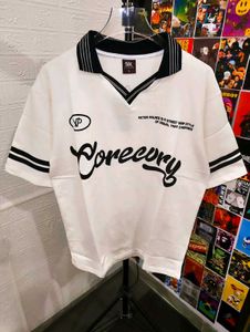 GRAPHIC PRINTED UNISEX OVERSIZE COLLAR TEE 😎🔥👀