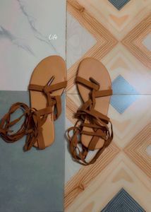 Lace-Up Gladiator Sandals