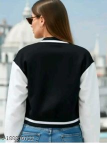 Trendy Varsity Jacket