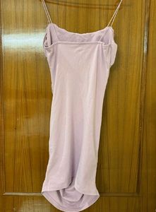 Lavender Bodycon Mini Dress