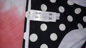 Black Polka Dot Bikini Bottoms