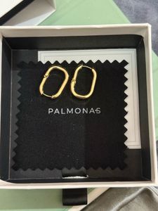 Palmonas Gold Hoop Earrings