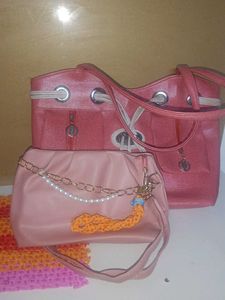 combo Pink Handbags