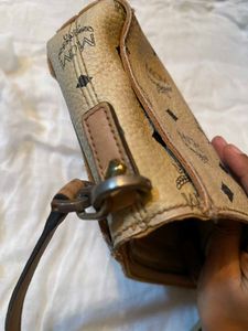 vintage MCM Monogram Shoulder Bag