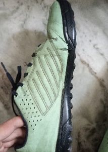 Men's Lime &amp; Black Sports Shoes