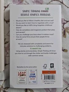 Author Signed Leap Frog &amp; Simple Thinking Books