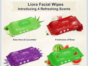 Liora Wet Wipes (05Packs) – New &amp; Sealed ✨