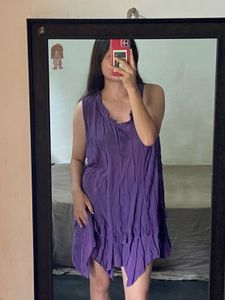 Boho Ruffle Mini Dress