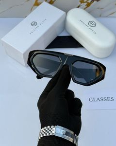 Philipp Plein Black Sunglasses