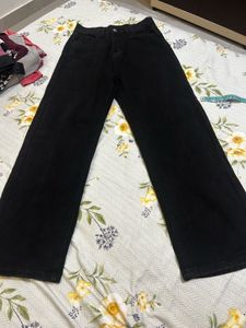 Black Wide Leg Jeans