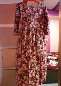 Beautiful Floral Ethnic kurta set