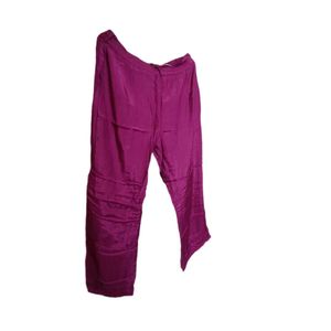 Purple Kurta Set with Embellishments