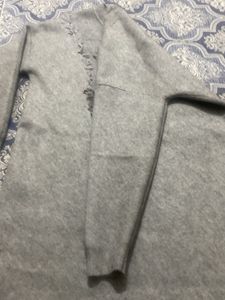 Cozy Grey Knit Sweater