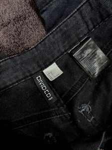 H&amp;m Black Cargo Pants