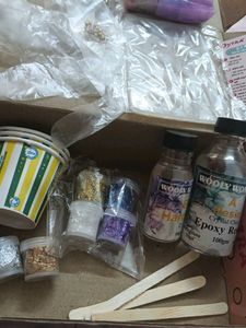 New resin art and craft kit
