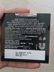 Lakme Ultimate Glam Eyeshadow Palette