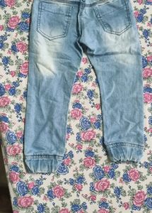 Boys - For 4-5 Years - Combo - Denim Jeans + Shirt