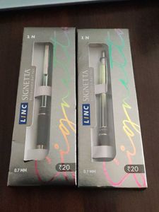 Linc Signetta Retractable Ball Pens (2 Pen