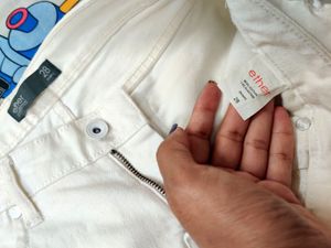 White Skinny Jeans by Ether