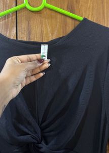 cutout Bodycon black dress