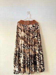 Leopard Print Skirt