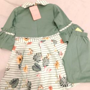 Adorable Baby Girl Dress Set