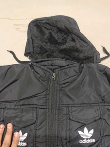 Adidas Black Puffer Jacket