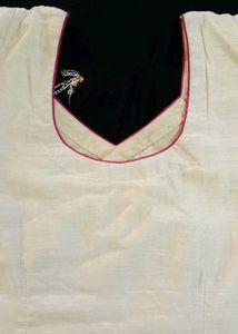 Embroidered Kurta with Multi-color Motifs