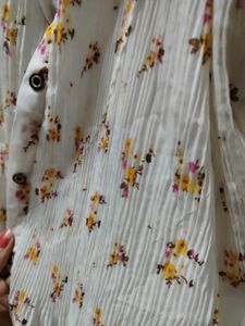 Floral Print Layered Shirt