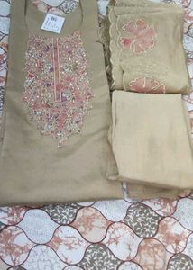Embroidered Kurta Set with Dupatta