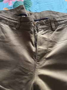 Brown Cotton Trousers From Indian Terrain