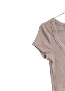 H&amp;M Ribbed Crop Top