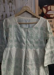 Embroidered Cotton Top