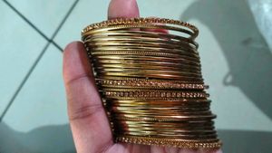 Golden Colour Bangles