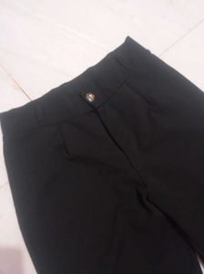 Chic Black Wide Leg Pants