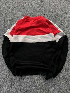 Color Block Pullover Sweater