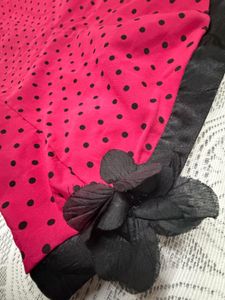 Polka Dot Strapless barbie vintage Dress