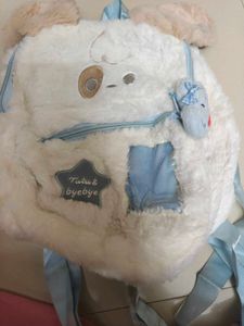 Cute Fluffy Dog Backpack