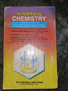 Numerical Chemistry by Dr. P. Bahadur