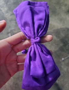 Korean Lavender Cute Bow Hairband