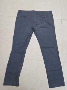 Men's Grey Casual Trousers